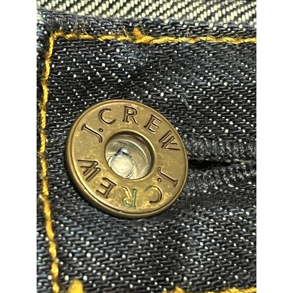 J.Crew The Bleecker Athletic Fit Dark Wash Jeans Men's 36x34 Slim Straight - Picture 10 of 13